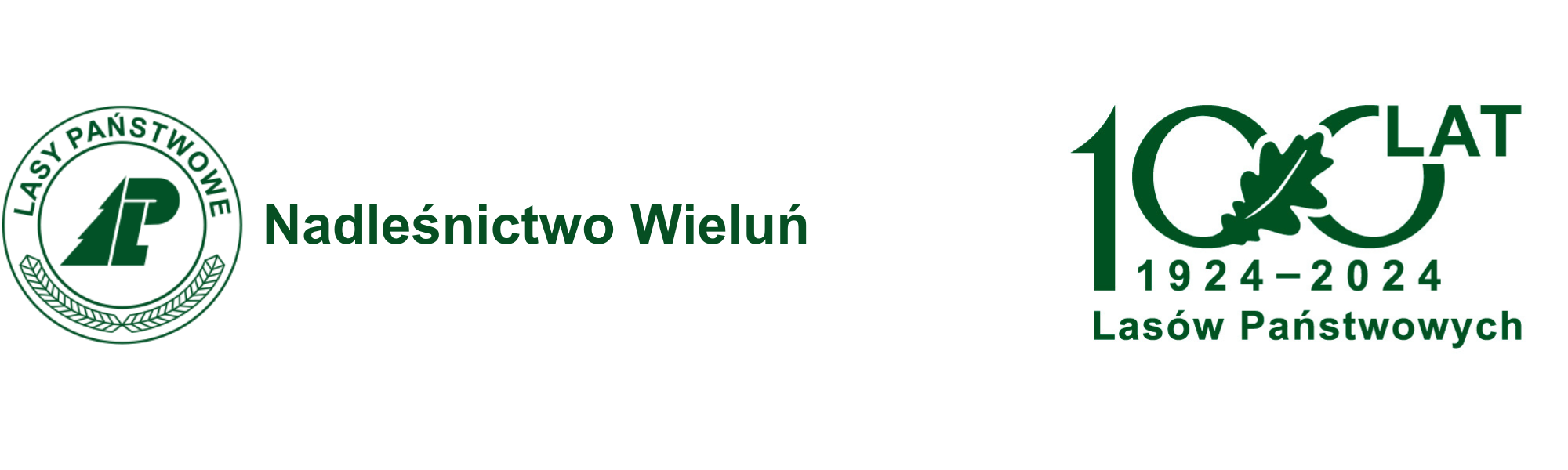 Nadlesnictwo Wielun LOGO 100 lecie 1